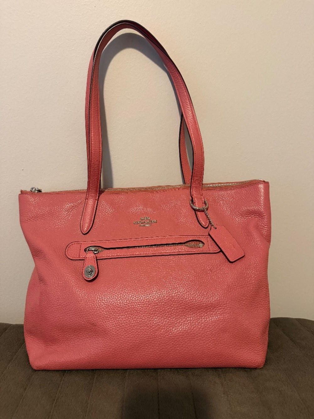 Coach Taylor Tote Coral